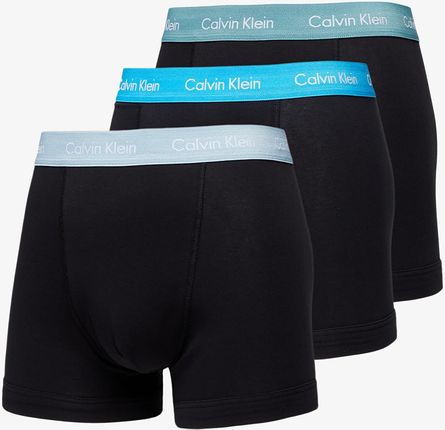 Calvin Klein Cotton Stretch Classic Fit Trunks 3-Pack Black