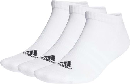 Adidas Skarpety Bawełna Męskie Stopki Białe 3-PAK