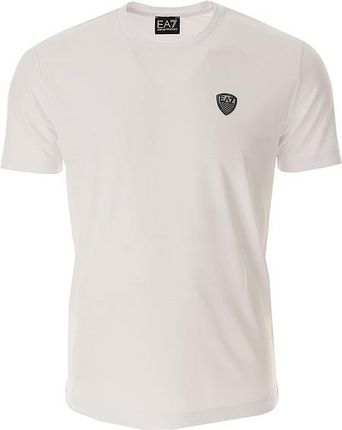 EMPORIO ARMANI EA7 efektowny męski t-shirt WHITE