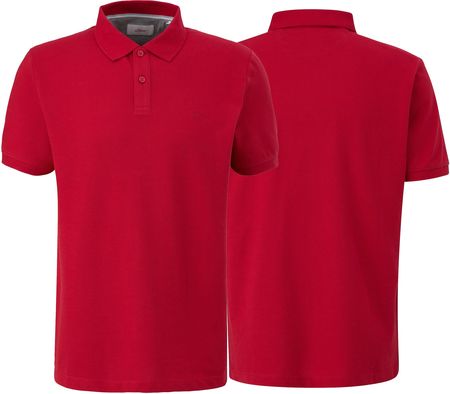 Koszulka polo męska s.Oliver czerwona - L