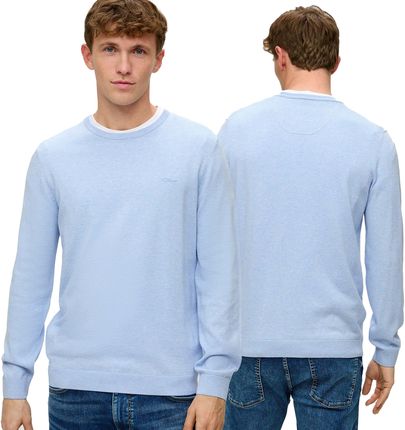Sweter męski s.Oliver niebieski - XL