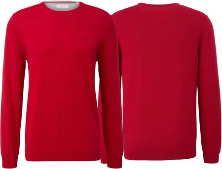 Sweter męski s.Oliver czerwony - XL
