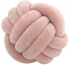 Zdjęcie Poduszka Dekoracyjna Supeł Pętla Różowa- 27Cm Knot Pillow - Korsze
