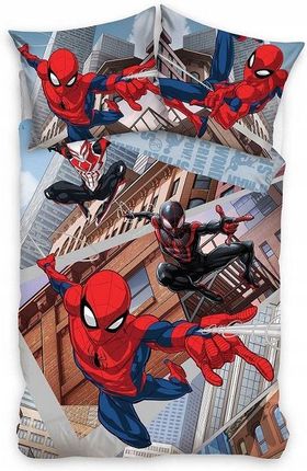Pościel Bawełniana Dziecięca Spiderman 140X200Cm Spider-Man Marvel