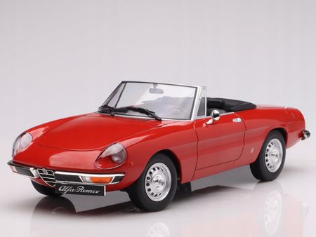 Norev Alfa Romeo 2000 Spider With Removable Softtop 1978 Red