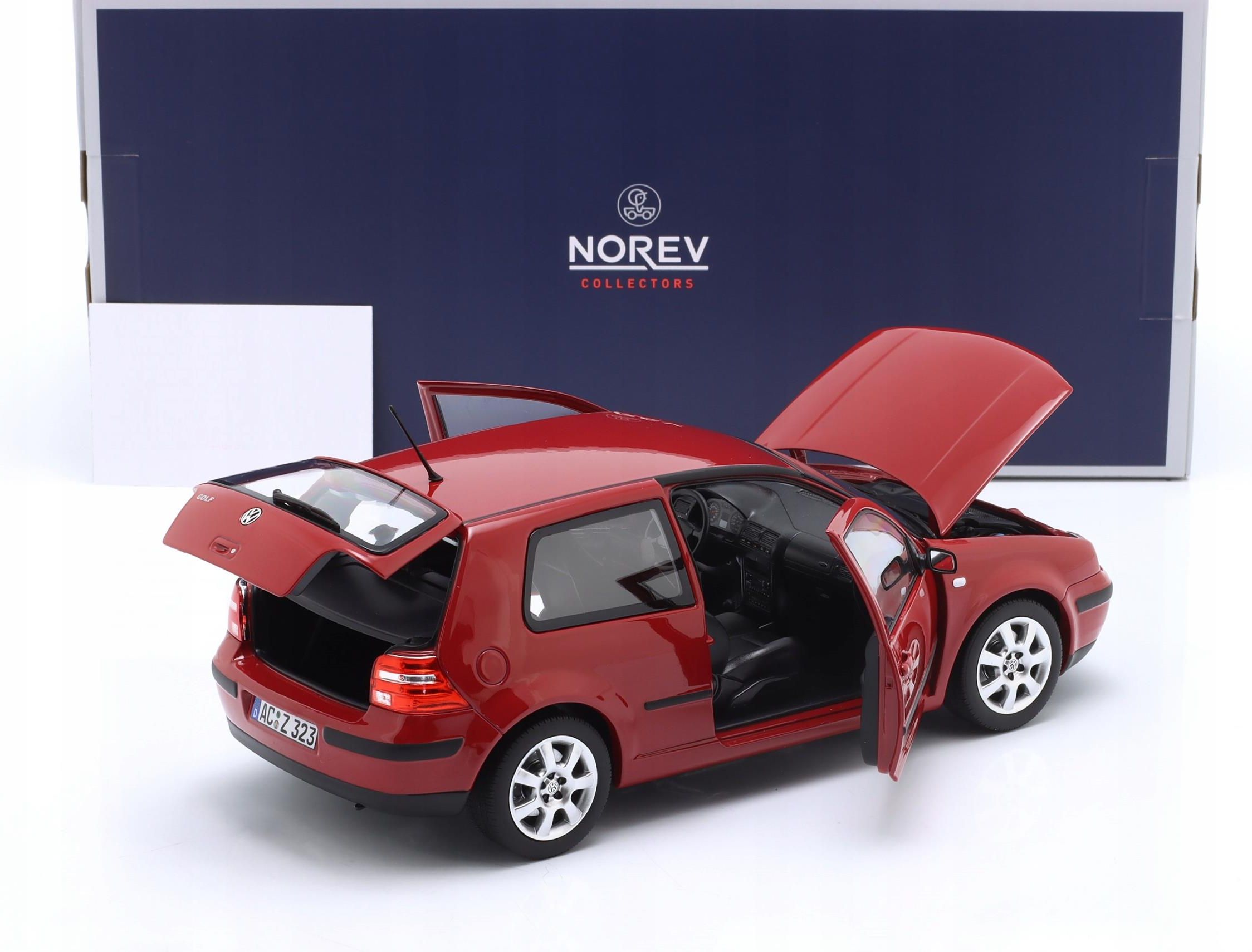 Norev Volkswagen Golf Mk4 2002 Red 1:18 188573 Ceny i opinie