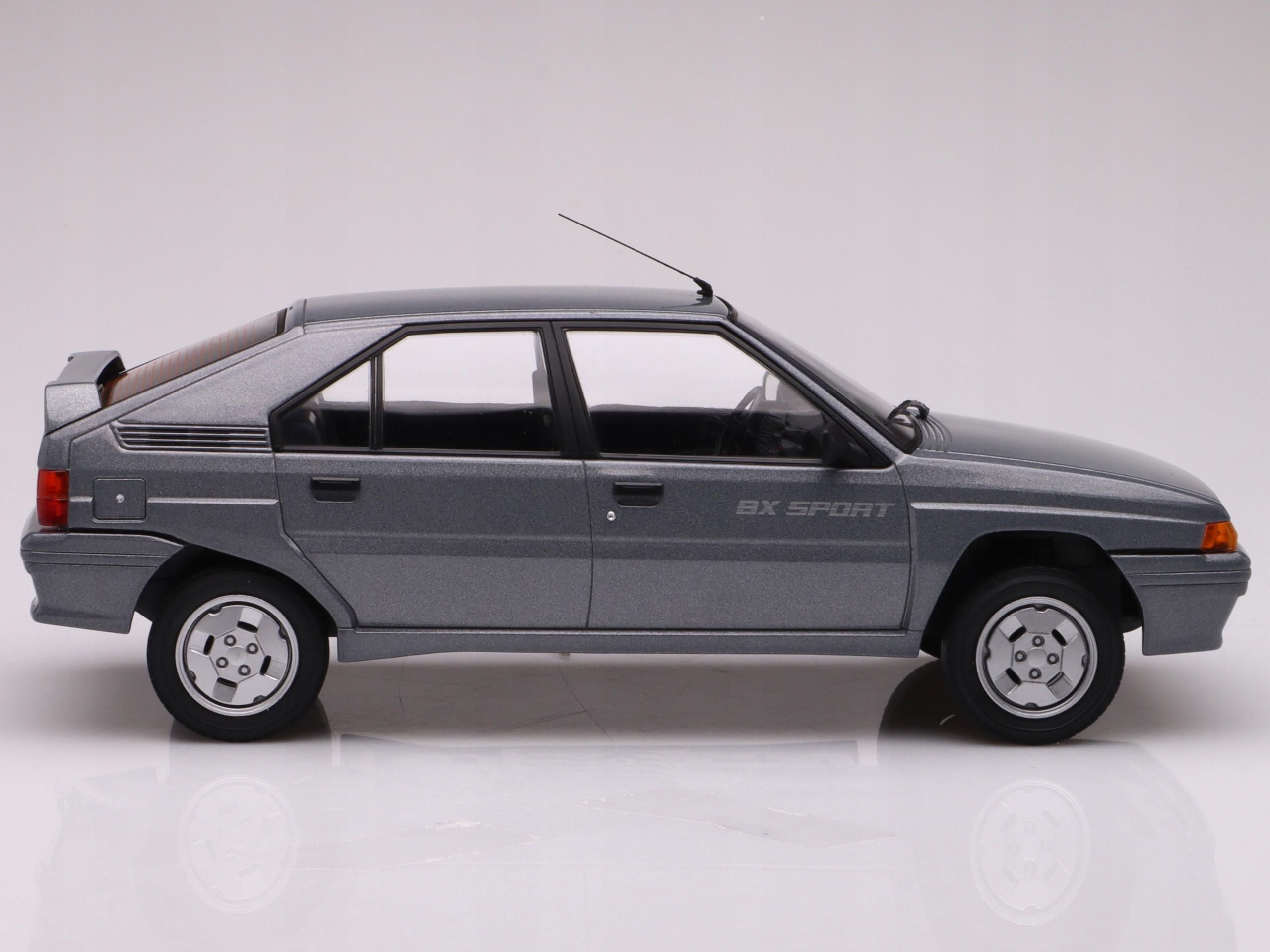 123Arts Norev Citroen Bx Sport 1985 Silver 1:18 181690