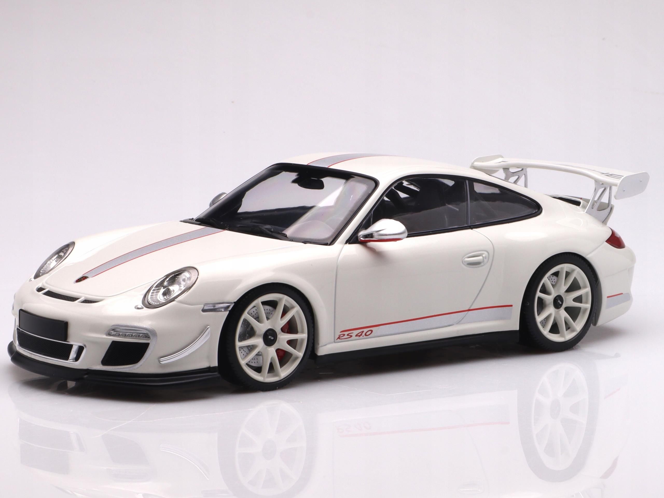 Porsche 911 GT3 RS 4.0 1/18 ホワイト Porsche 911 992 GT3 RS Biały Norev 1/18 - Nowy Model 2022
