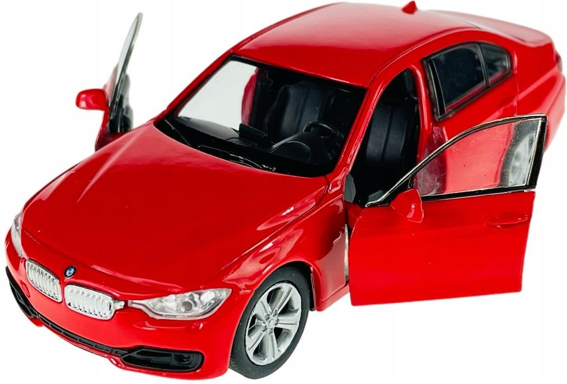 BMW 335i F30 2011 Welly NEX 1/18 - Miniature Rouge Moulée Sous Pression - Neuve