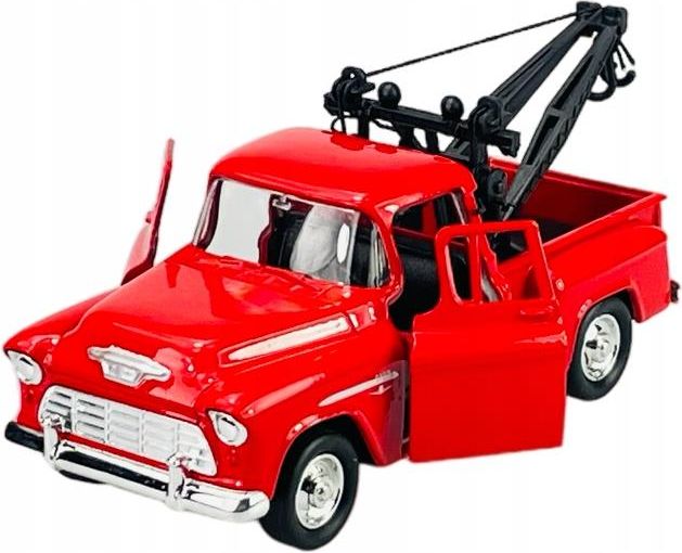 Welly Old Timer 1955 Chevy Stepside Tow Truck Czerwony 1:34 Metalowy ...