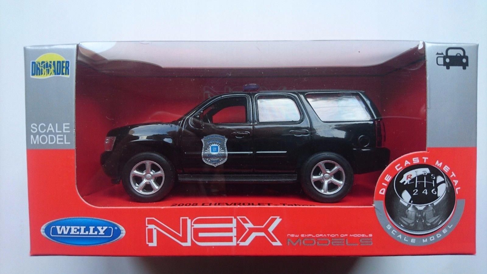 Welly 2008 Chevrolet Tahoe Policja 1:34 Nowy Metal - Ceny i opinie ...