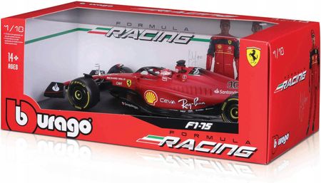 Bburago Bolid F1 Ferrari F1-75 Leclerc 1:18 16811 181681116