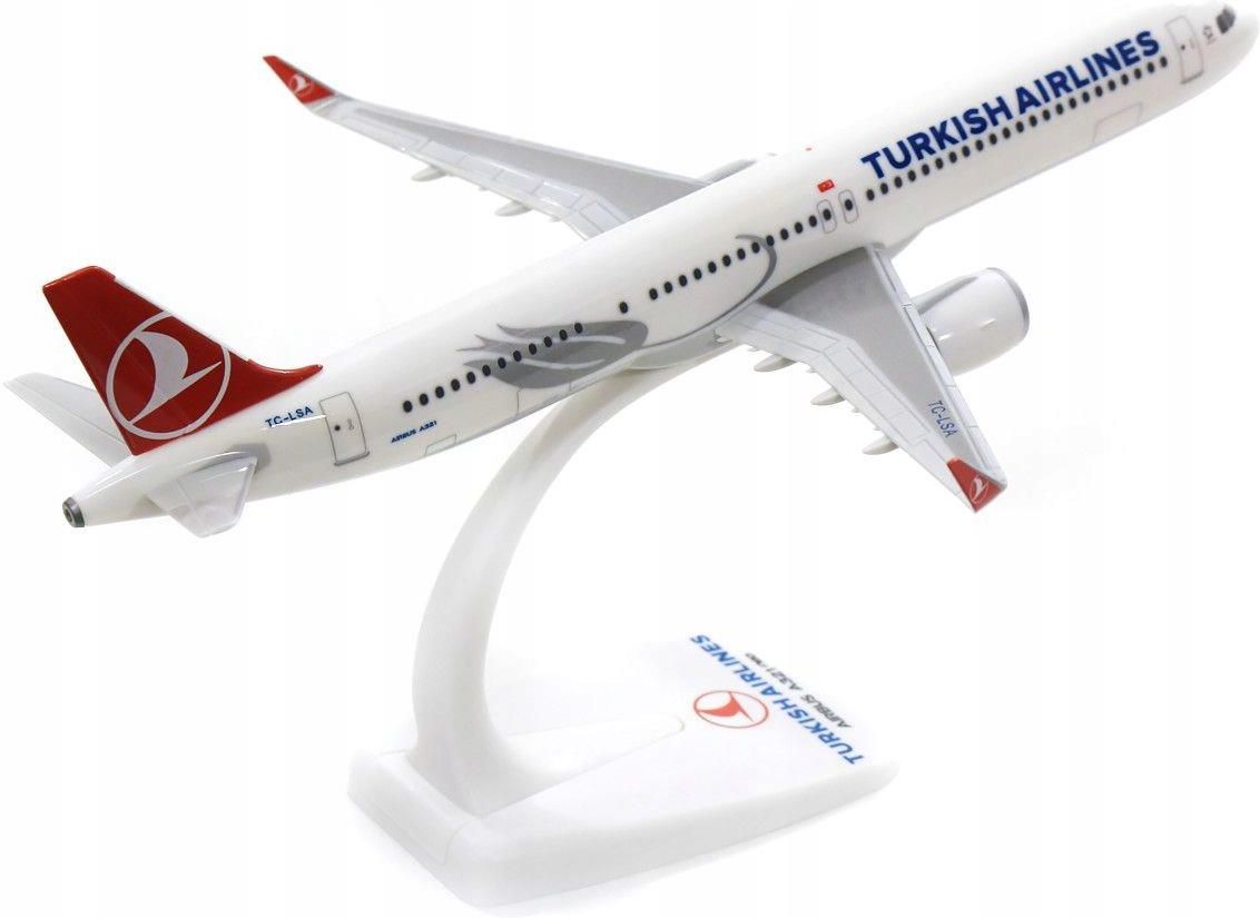 Turkish Airlines Modèle Réduit Airbus A321neo Herpa - Collection Avion