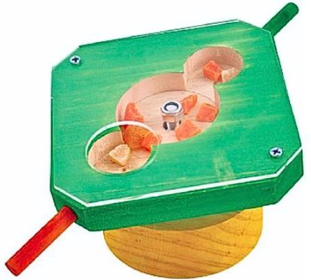 Greenwood Obrotowa Układanka Do Żerowania Interaktywna Zabawka Dla Średnich I Dużych Papug