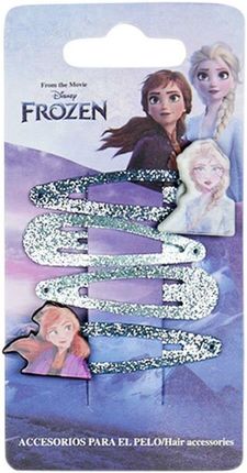 Frozen Spinki Do Włosów 4 Części Wielokolorowy