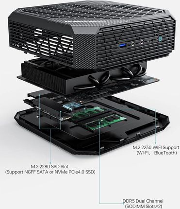 Minis Forum Mini Pc (HX99G) - Komputer stacjonarny - Opinie