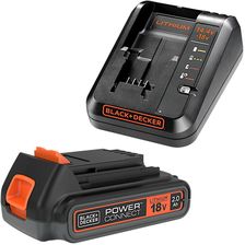 Zdjęcie BLACK DECKER BDC1A Szybka ładowarka do akumulatorów 14,4-18V + Akumulator  2.0Ah - Reszel