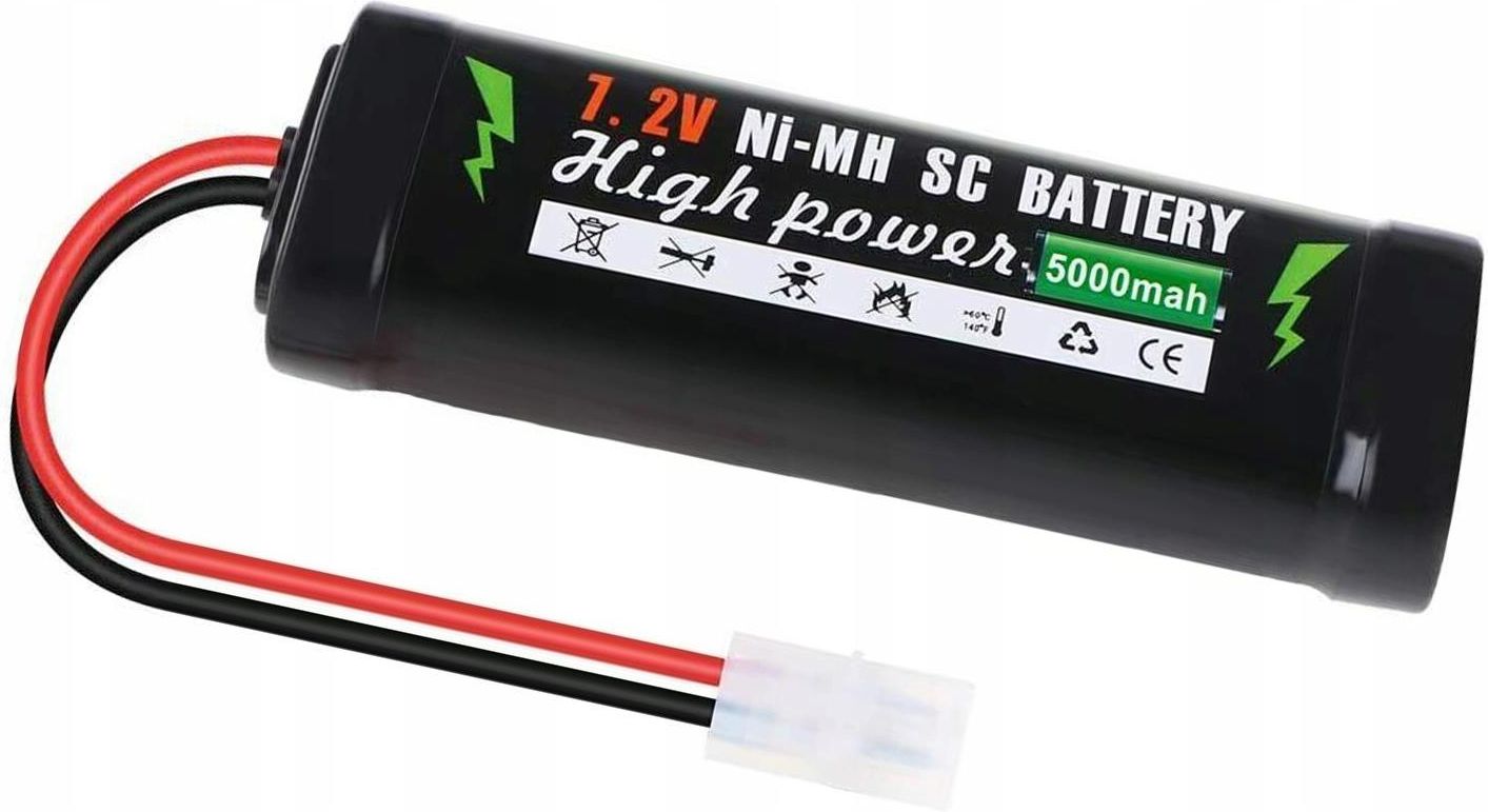 Batería Carson NiMH De 6V Y 1800mAh Para Receptor De Coches RC - Conector Tamiya