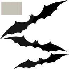 Zdjęcie Malatec Nietoperz Na Halloween Dekoracja Czarny Foliowy Zestaw X 3 Ozdoby Dekoracje 1648159281 - Czerwionka-Leszczyny
