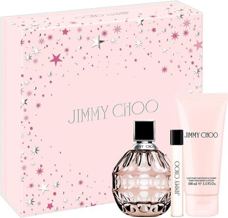 Jimmy Choo Zestaw Prezentowy Dla Kobiet Perfumy W Sprayu 100ml 3 Elementy