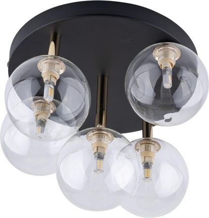 Tk Lighting - Lampa Sufitowa Nilos 5Xg9 Czarny/Transparentny (758) - zdjęcie 2