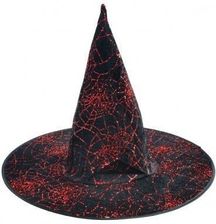 Zdjęcie Mfp Kapelusz Czarownicy Czarno Czerwony 32X32Cm - Sopot