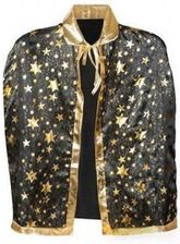 Zdjęcie Peleryna Czarownicy Czarno Złota 100X80Cm - Czempiń