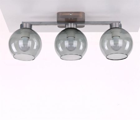 Tk Lighting Lampa Sufitowa Toni Kolor Szary + Drewno 6753 (6753T)