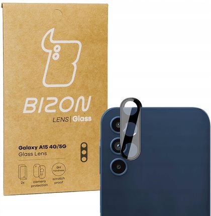 Bizon Szkło Ochronne Szkiełko Obiektyw Do Galaxy A15 4G 5G 2 Sztuki