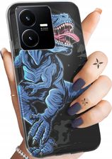 Hello Case Etui Do Vivo Y22 2022 4G Dinozaury Reptilia Prehistoryczne