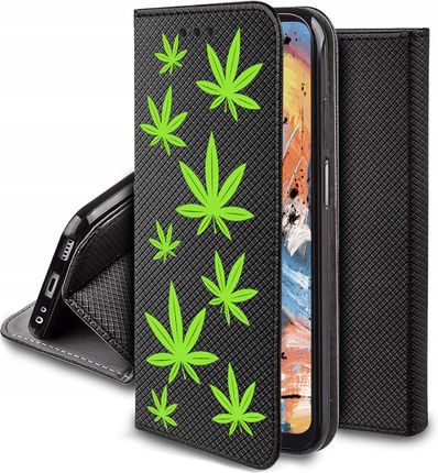 Krainagsm Etui Do Tecno Spark 10 Pro Magnet Case Portfel Szkło Ochronne 9H