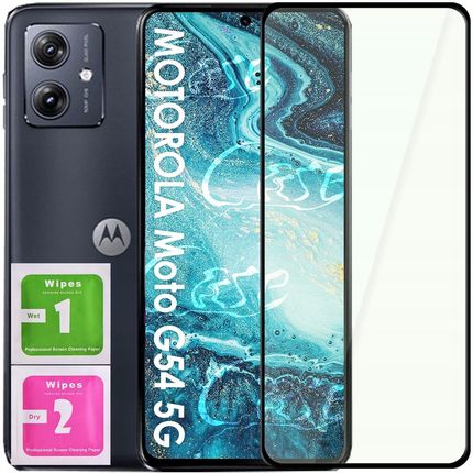 Case Szkło Hartowane Do Motorola Moto G54 5G Power Edition Szybka Pełne