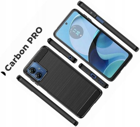 Izigsm Etui Carbon Pro Do Motorola Moto G84 5G Nakładka