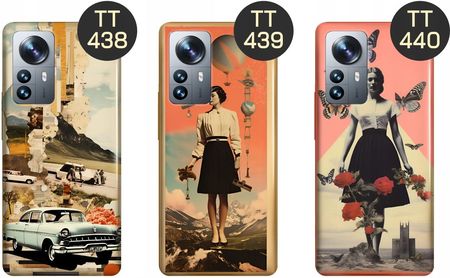 Hello Case Etui Do Xiaomi 12 Pro 12S Collage Retro Vintage Obudowa - zdjęcie 4