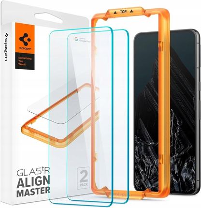 Spigen 2X Premium Szkło Hartowane Alm Glas Tr 2 Pack Google Pixel 8 Pro