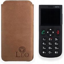 Leo Etui Case Wsuwka Z Naturalnej Polskiej Skóry Do Maxcom Mm751