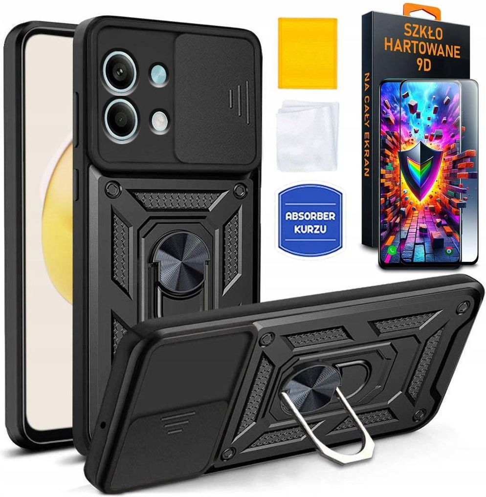 Youtab Etui Do Xiaomi Redmi Note 13 Poco X6 Camshield Ring Armor Case Etui Na Telefon Ceny I 7210