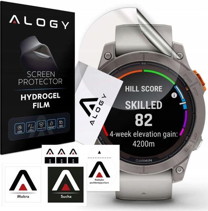 Alogy Folia Ochronna Hydrożelowa Do Smartwatcha Garmin Fenix 7 Pro