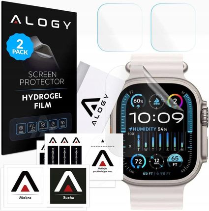 Alogy 2X Folia Ochronna Do Smartwatcha Apple Watch Ultra 2 49Mm