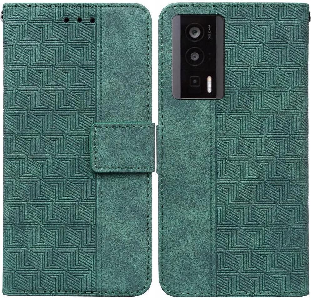 Custodia Portafoglio In Pelle PU Con Magnetica Per Xiaomi Poco X7 Pro – Cover Flip Con Slot Per Carte E Supporto – Colore Verde