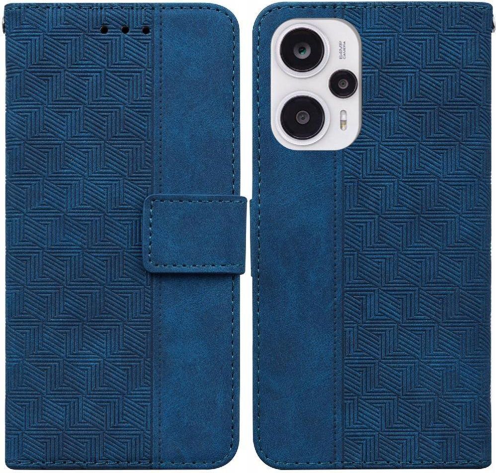Custodia Per Xiaomi Poco F5/Redmi Note 12 Turbo In Pelle Con Funzione Stand Rosa  S2 499119482