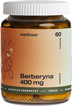 Wellbear Berberyna Berberys 400 mg - 60 kapsułek
