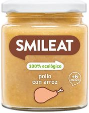 Smileat, BIO Słoiczek z ekologicznym kurczakiem i ryżem dla niemowląt, 230 g