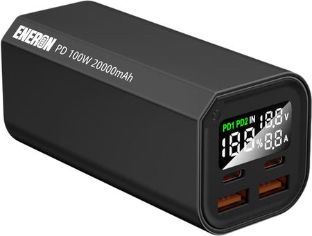 Powerbank SZYBKIE ŁADOWANIE do LAPTOPA/telefonu - 20000mAh 4x USB/USB-C MOCNY 100W