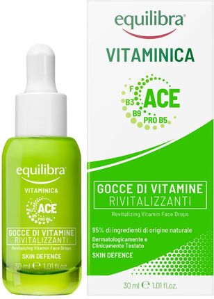 EQUILIBRA VITAMINICA ACE Rewitalizujące krople witaminowe do twarzy, 30ml