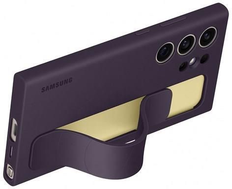 Samsung Standing Grip do Galaxy S24 Ultra Ciemnofioletowy (EF