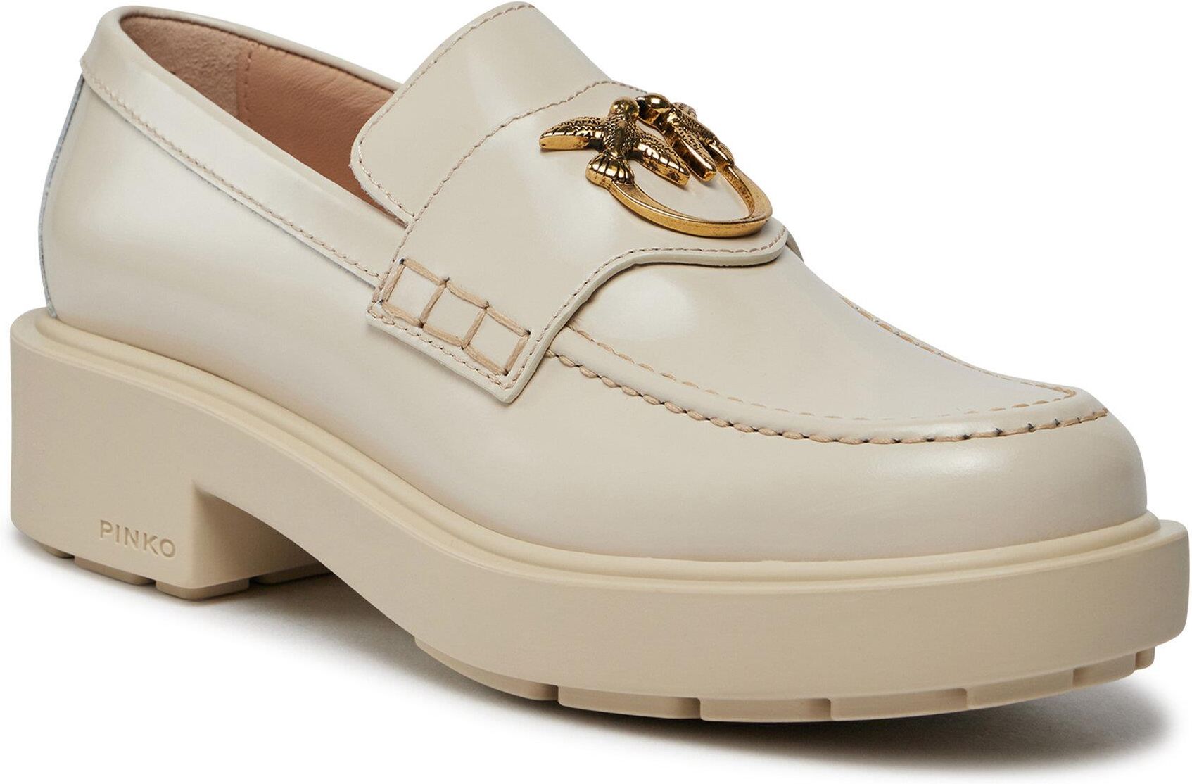 Pinko - Woman - Beige - Loafer