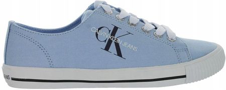 Trampki damskie Calvin Klein Diamante błękitne materiałowe lekkie 41
