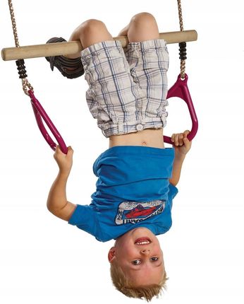 Kbt Huśtawka Trapez Gimnastyczny Akcesoria Na Plac Zabaw Dla Dzieci Fiolet
