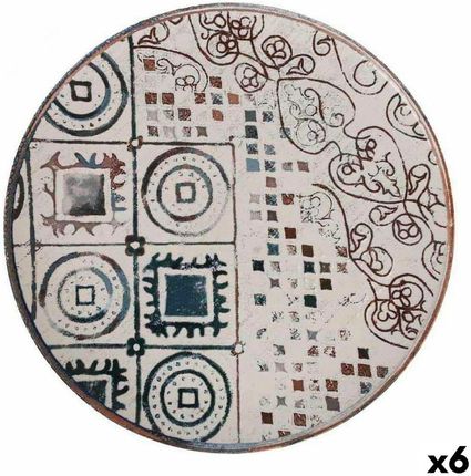 La Mediterranea Talerz Płaski Grecia Porcelana 6Szt. (S2226299)